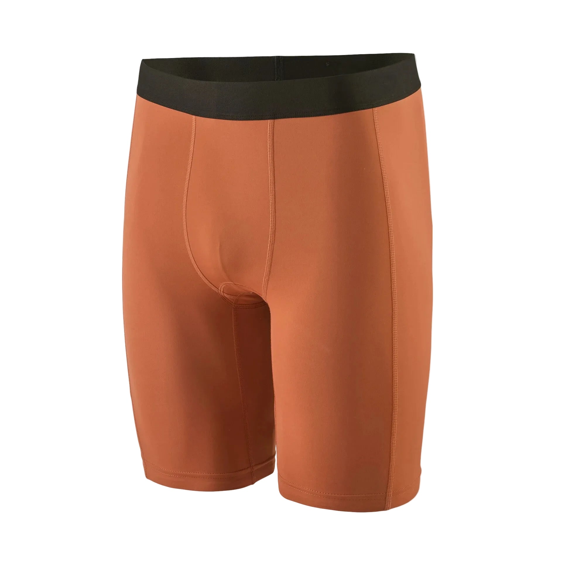 Patagonia Men's Nether Bike Shorts in Canyon Brown front view