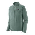Patagonia Men's R1 Fleece Pullover in Blue Sage front view