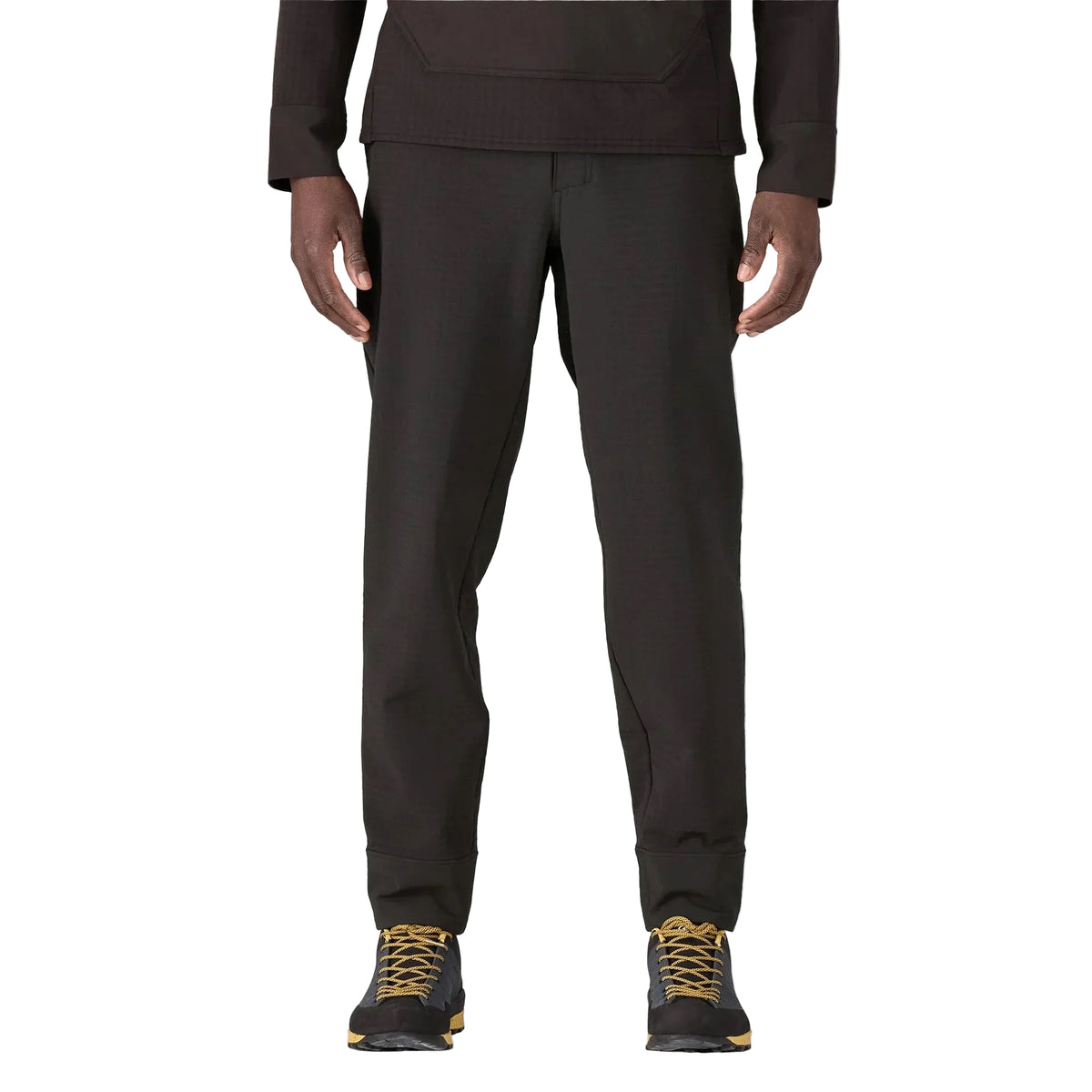 Patagonia Men's R2 TechFace Pants in Black front