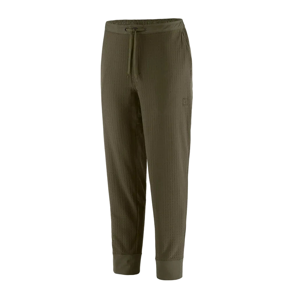 Patagonia Men's R2 TechFace Pants in Pine Needle Green