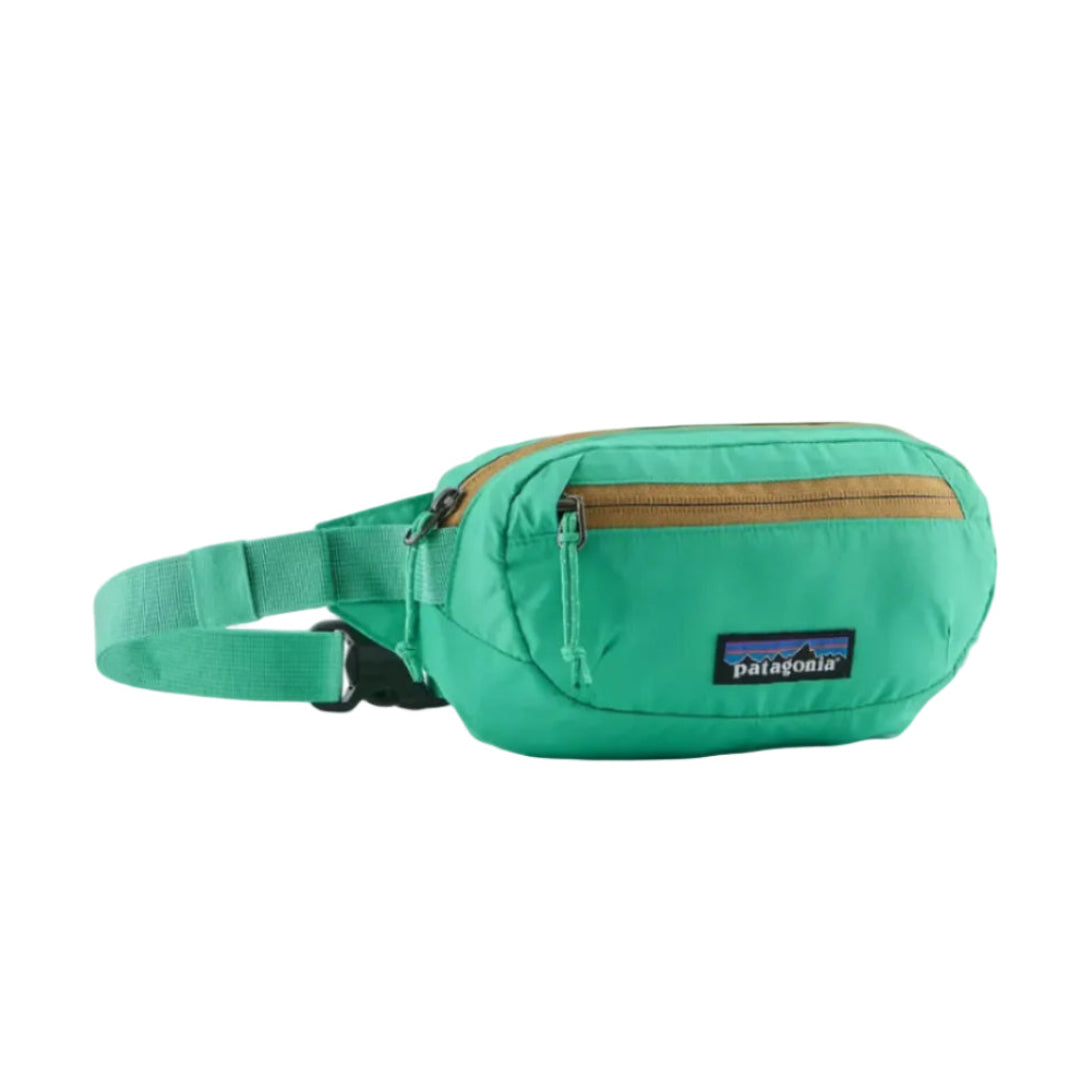 Patagonia Terravia Mini Hip Pack 1L in Aqua Stone
