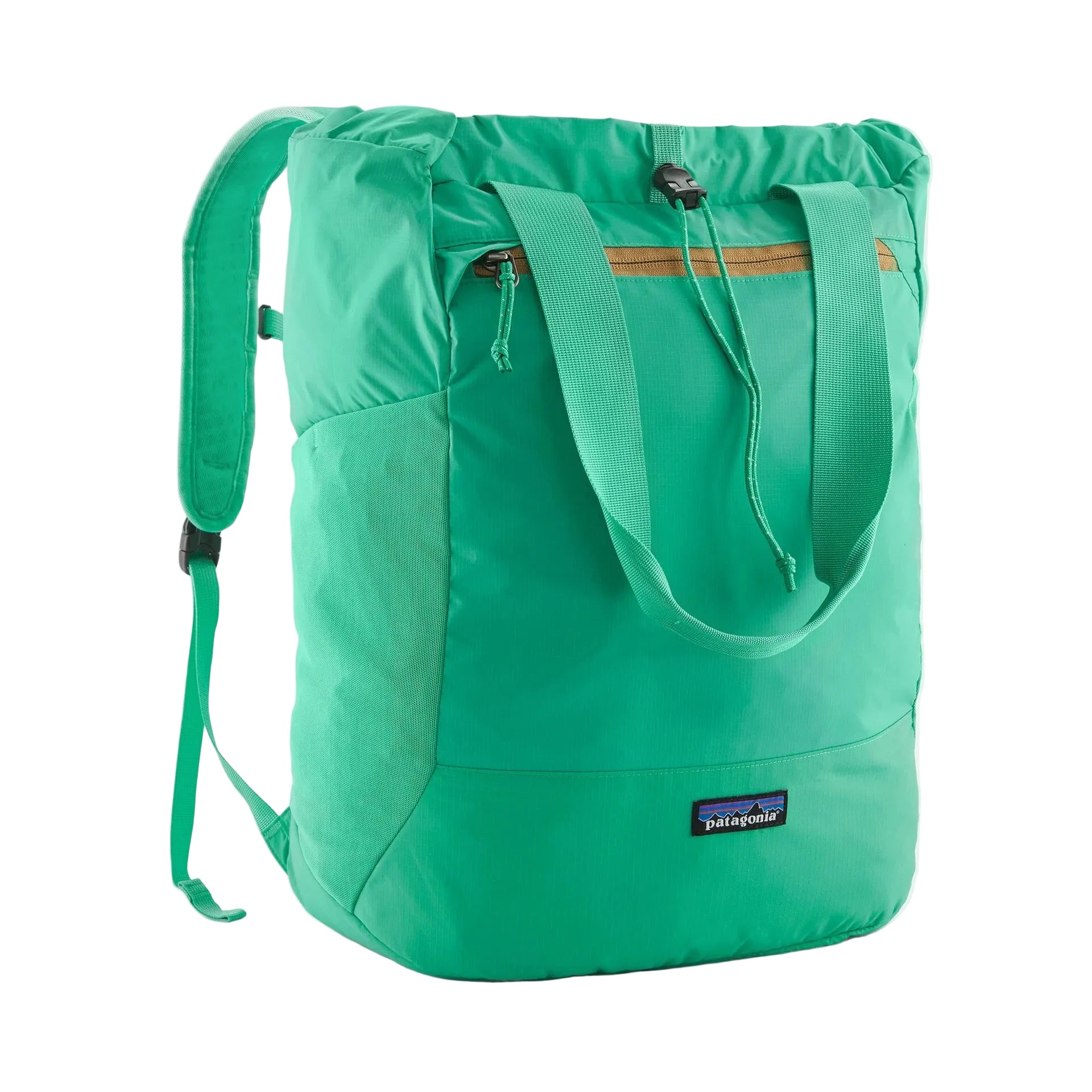Patagonia Terravia Tote Pack 24L in Aqua Stone front view
