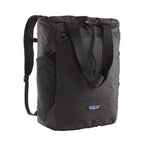 Patagonia Terravia Tote Pack 24L in Black front view