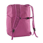 Patagonia Terravia Tote Pack 24L in Faded Magenta back view