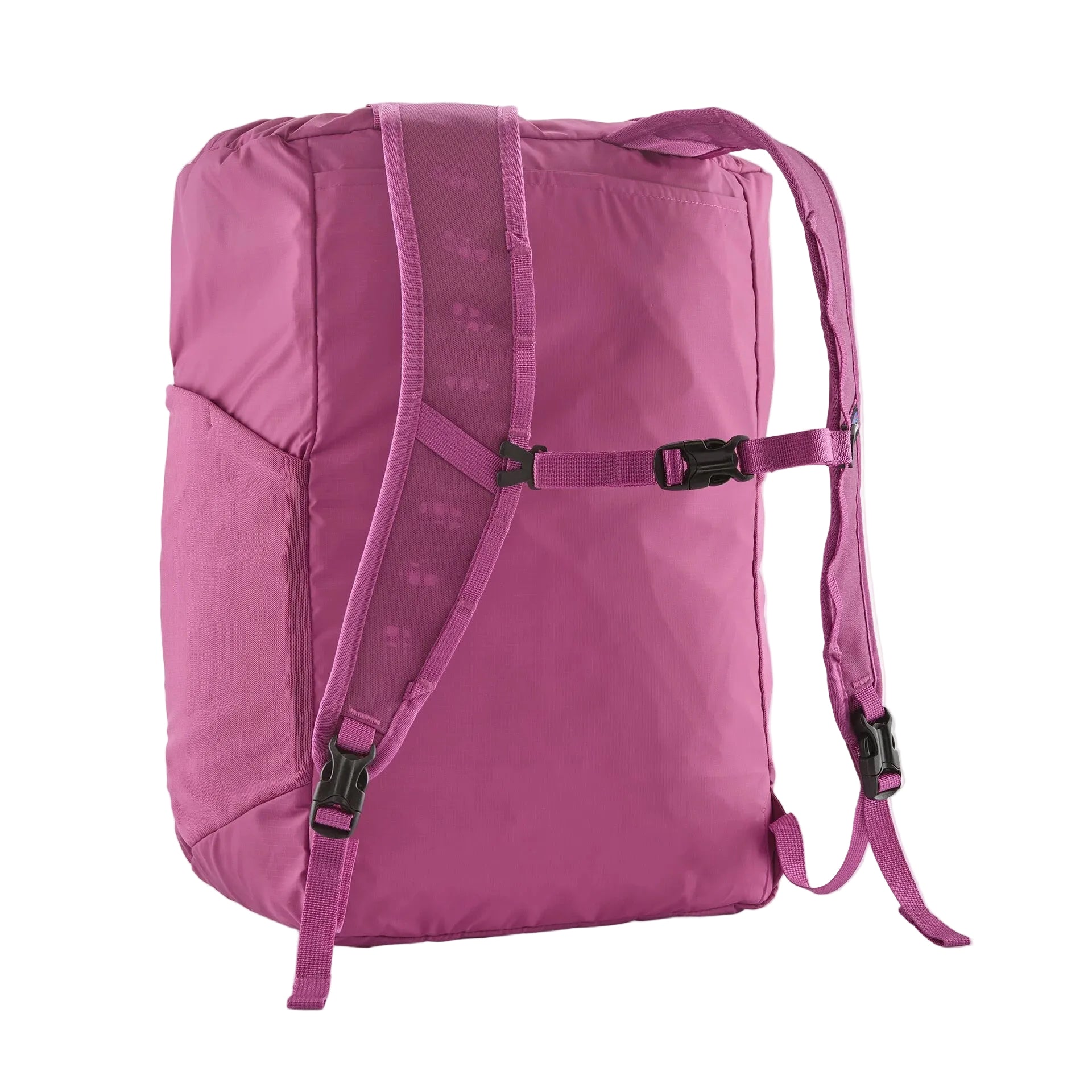 Patagonia Terravia Tote Pack 24L in Faded Magenta back view