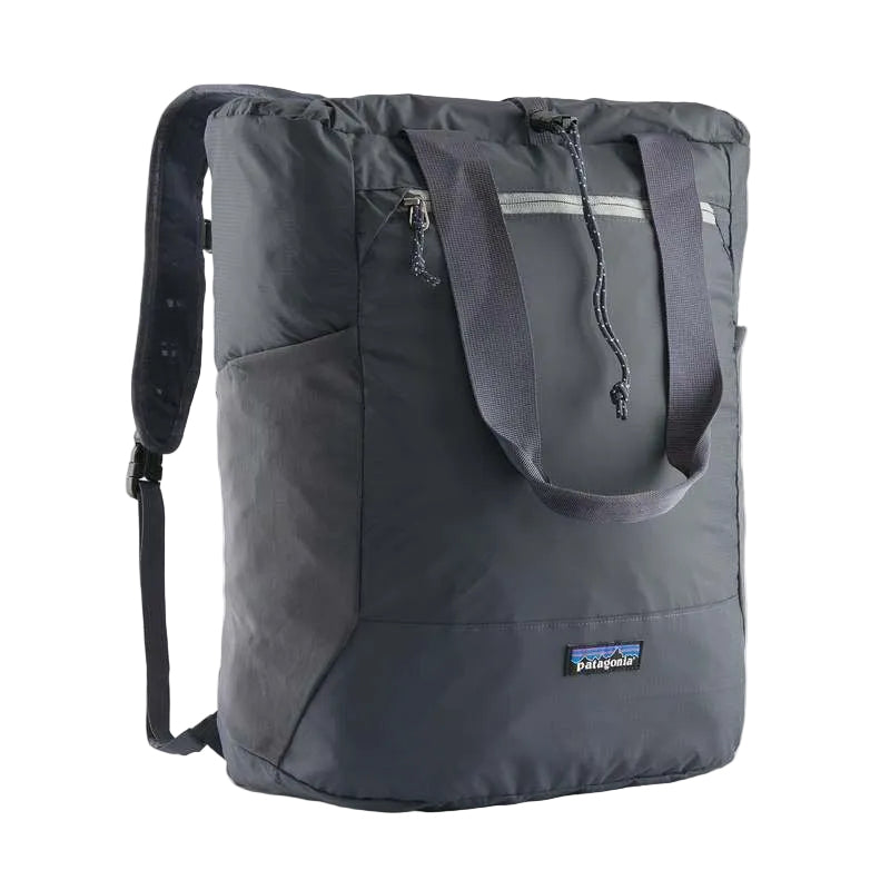 Patagonia Terravia Tote Pack 24L in smolder blue front view