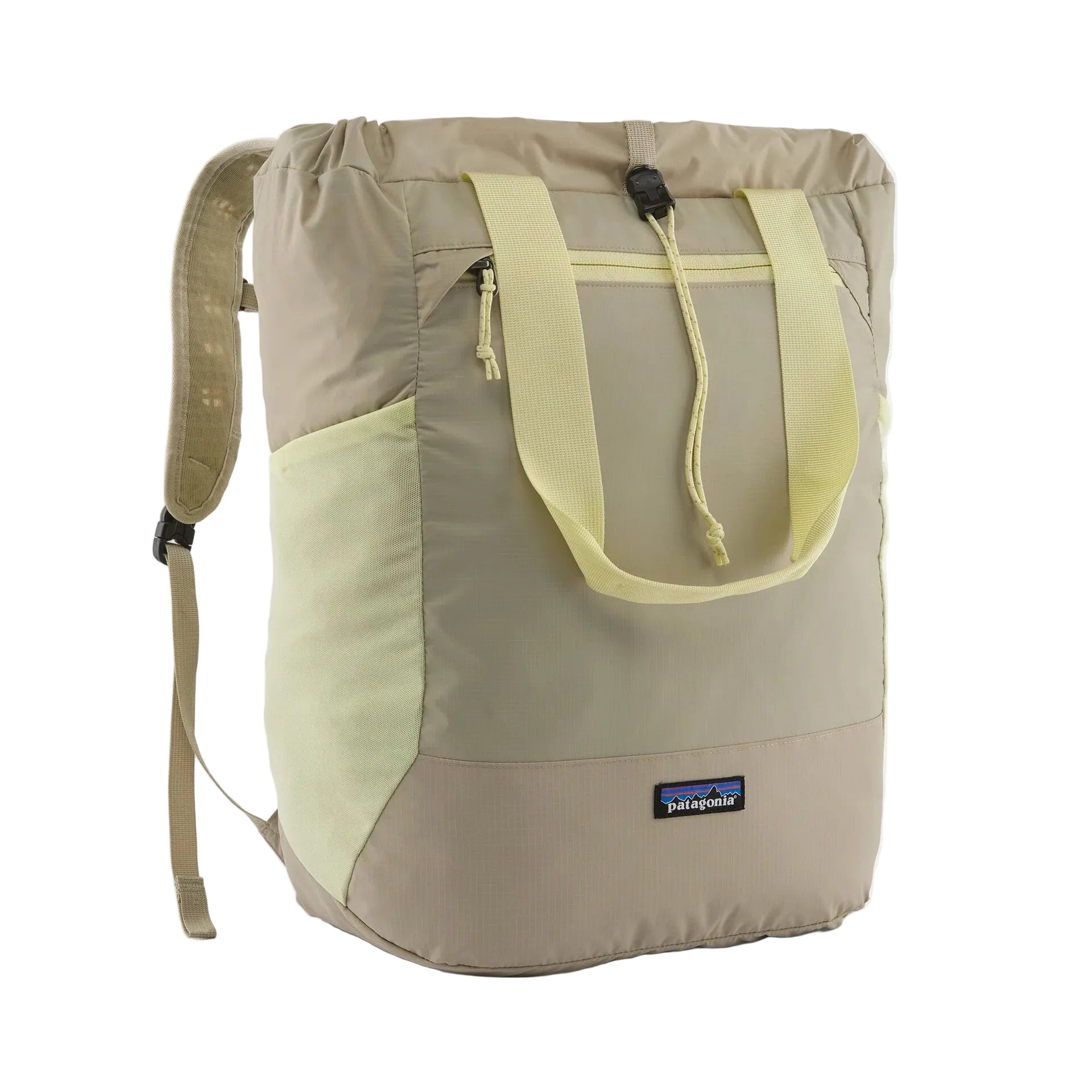 Patagonia Terravia Tote Pack 24L in Weathered Stone front view