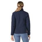 Patagonia Women's Better Sweater Jacket in New Navy back view