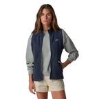 Patagonia Women's Better Sweater Vest in New Navy front view