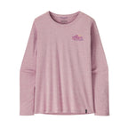 Patagonia Women's Capilene Cool Daily Shirt in Quiet Violet front view