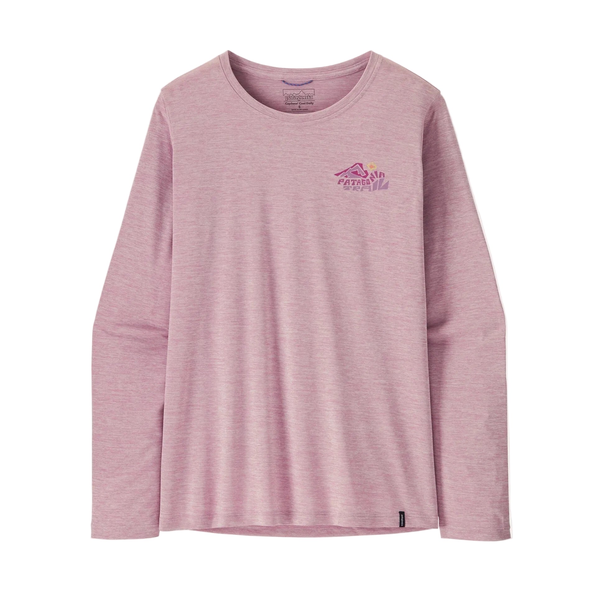 Patagonia Women's Capilene Cool Daily Shirt in Quiet Violet front view