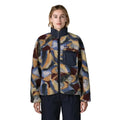 Patagonia Women's Classic Retro-X Jacket in Smudge Smolder Blue front view