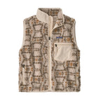 Patagonia Women's Classic Retro-X Vest in Snowshoe Hare Natural flat lay