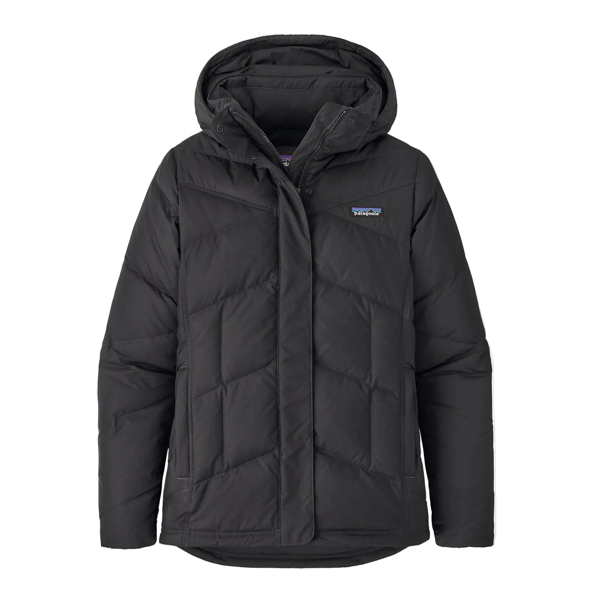 Patagonia Women's Down With It Jacket in Black front view