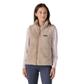 Patagonia Women's Los Gatos Fleece Vest in Shroom Taupe front view