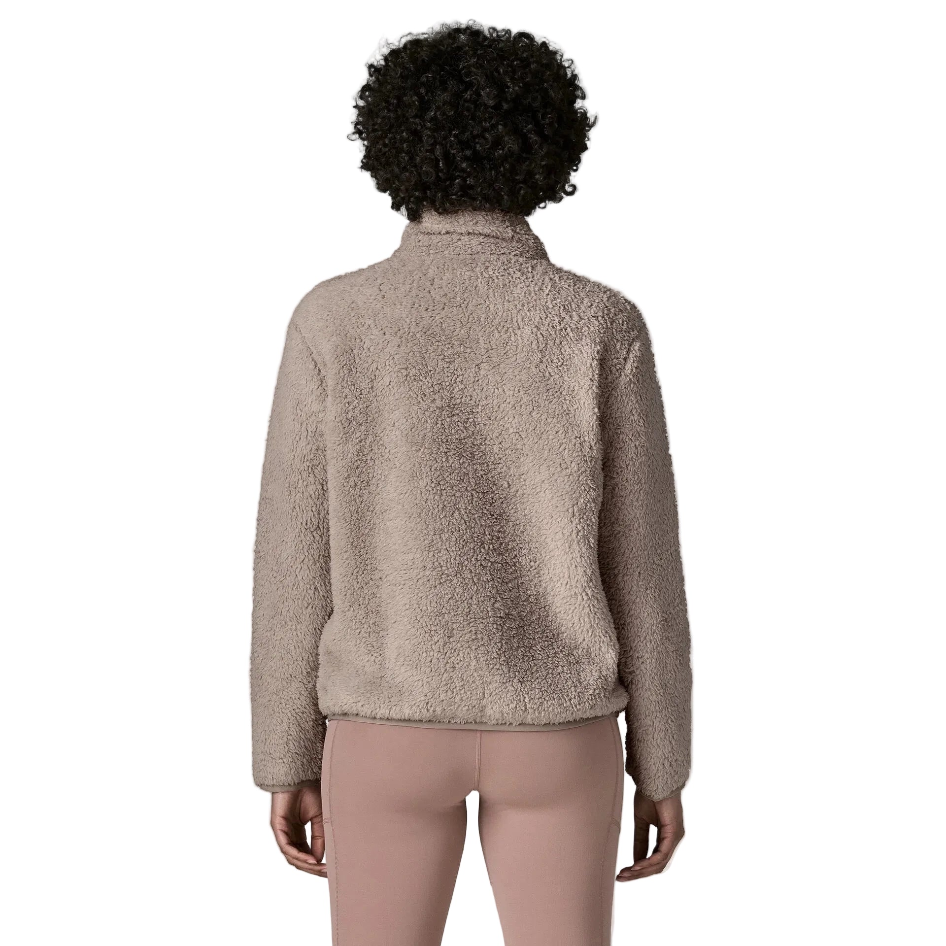 Patagonia Women's Los Gatos 1/4-Zip in Shroom Taupe back view