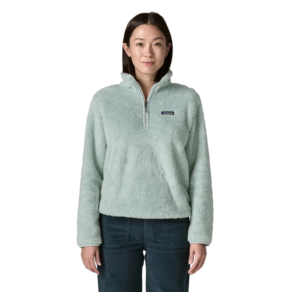 Patagonia Women's Los Gatos 1/4-Zip in Virtually Blue front view