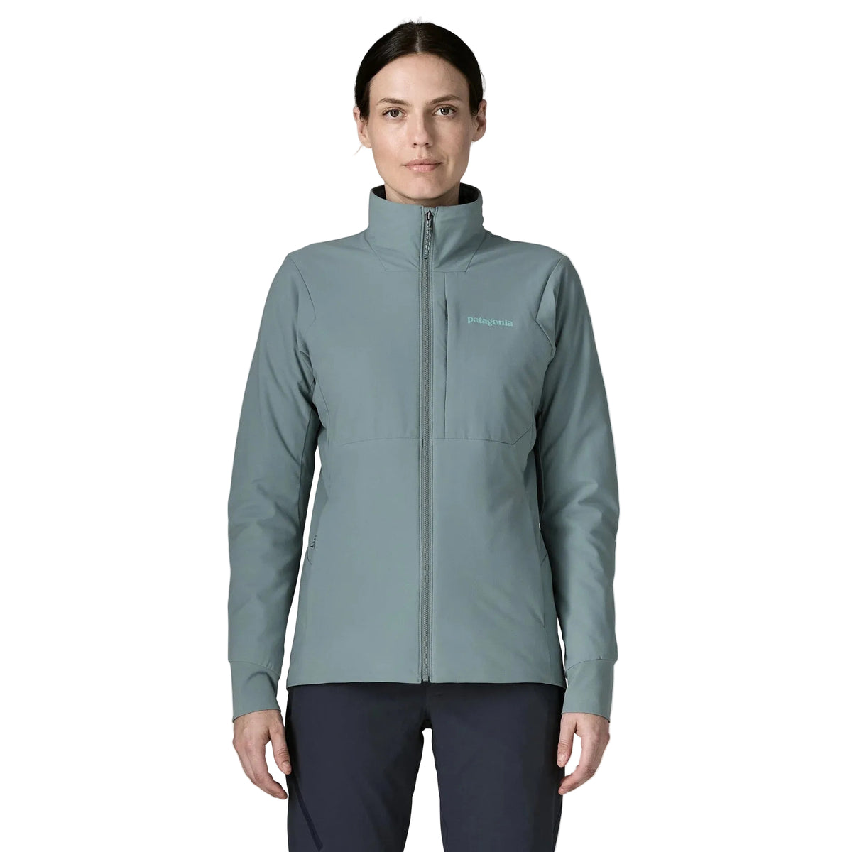 Patagonia Women's Nano-Air Light Jacket in Blue Sage front view