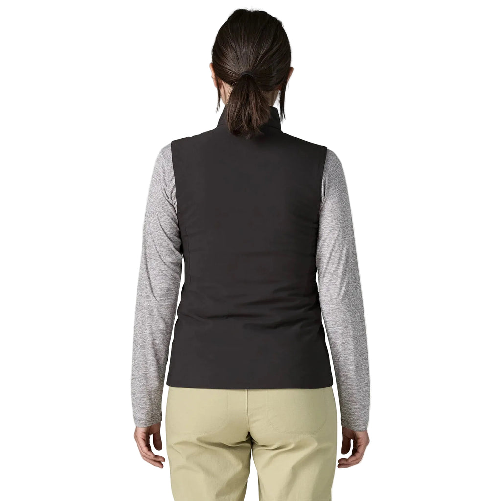 Patagonia Women's Nano-Air Light Vest in Ink Black back view