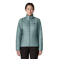 Patagonia Women's Nano Puff Jacket in Blue Sage front view