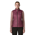 Patagonia Women's Nano Puff Vest in Berry Fig front view