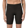 Patagonia women’s Nether Bike Shorts in Black front view