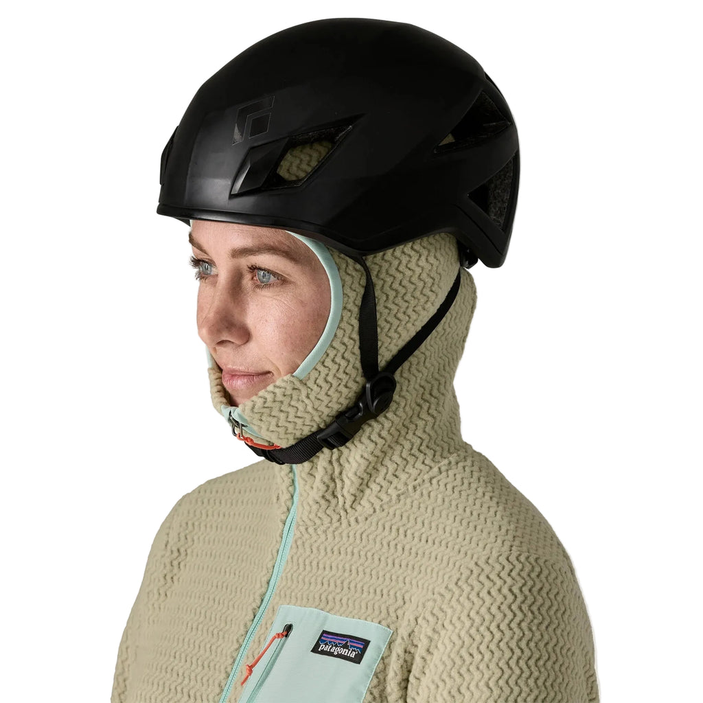 Patagonia Women's R1 Air Fleece Full-Zip Hoody in Quiet Violet detail view