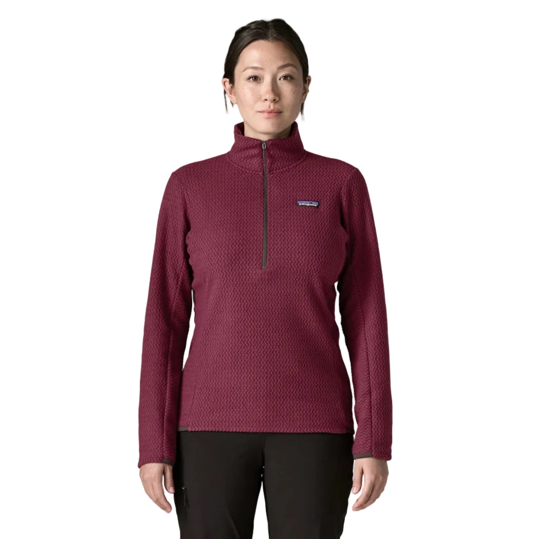 patagonia-womens-r1-air-zip-neck-berry-fig-front
