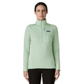 Patagonia Women's R1 Fleece Pullover in Thin Ice front view