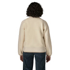 Patagonia Women's Retro Pile Jacket in Natural back view