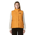 Patagonia Women's Sisar Down Vest in Dried Mango front view