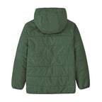 Patagonia Youth Reversible Ready Freddy Hoody in Canopy Green back view