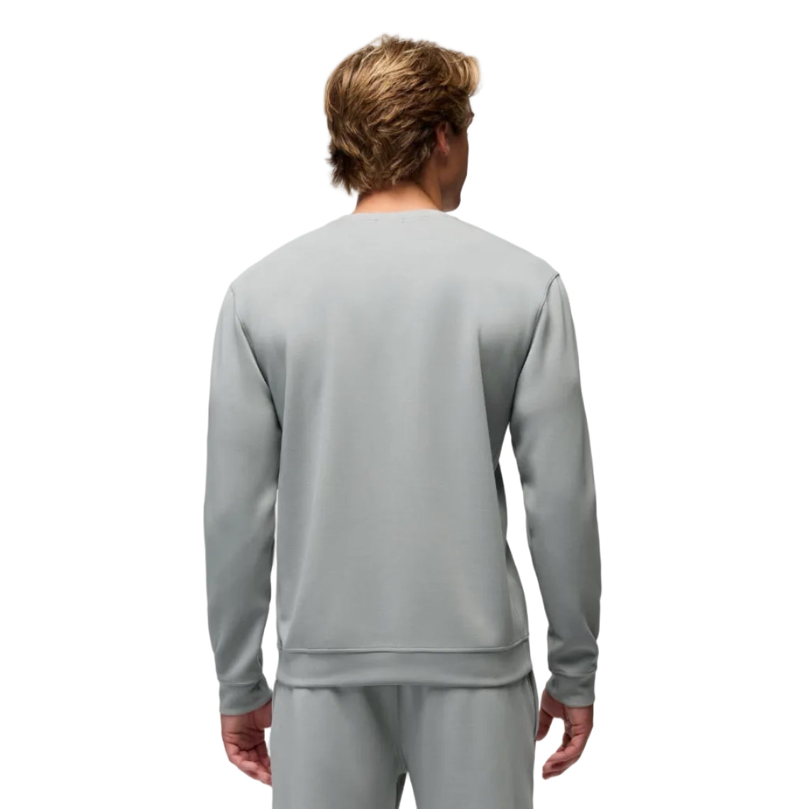 Back view of the prAna Men’s Shea Soft Crewneck in Sterling