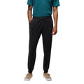 Front view of the prAna Men’s Shea Soft Jogger in Black