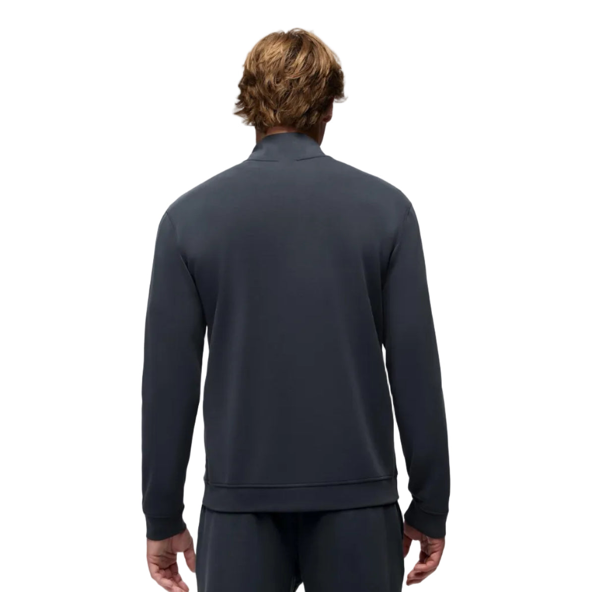 Back view of the prAna Men’s Shea Soft 1/4 Zip in Nautical