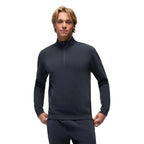 Front view of the prAna Men’s Shea Soft 1/4 Zip in Nautical