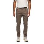 Front view of the prAna Men’s Stretch Zion 5-Pocket Slim Pant in Mud
