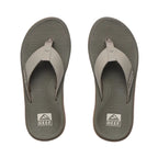 REEF Men’s Santa Ana Sandal Moonrock/Brown top view