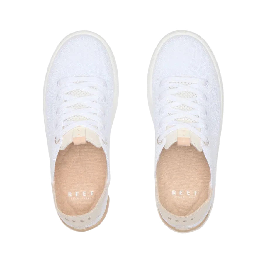 REEF Neptune Shoe White/Vintage top view