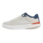Reef Shoreline Del Mar shoe in Tan White Navy side profile