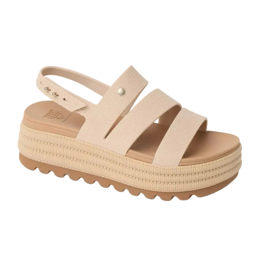 REEF Women’s Water Vista Higher 2 Cream side angle view