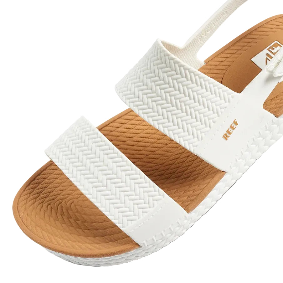 REEF Women’s Water Vista Sandal White/Tan detail view