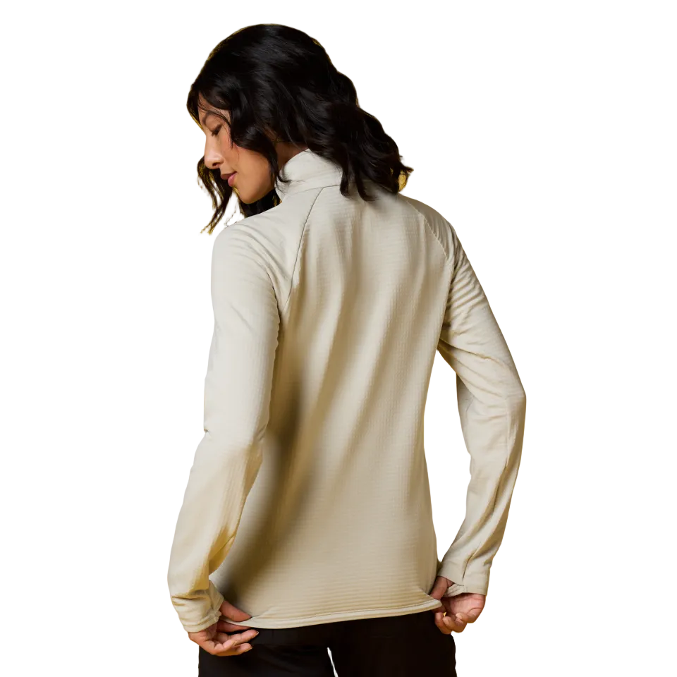 Cotopaxi fleece pullover layered for early morning hike