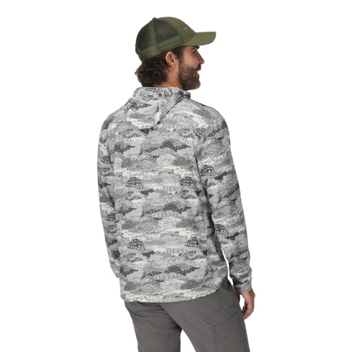 Simms BugStopper SolarFlex Hoody Shroud Sterling back view