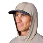 Simms Latitude BiComp Hoody Dolomite protective hood detail