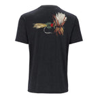 Simms Let It Fly Tee Back Graphic – Charcoal Heather