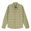 Simms Men’s Brackett Long-Sleeve Shirt Pale Pine Bracket front view