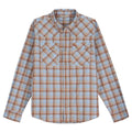 Simms Men’s Brackett Long-Sleeve Shirt Steel Blue front view