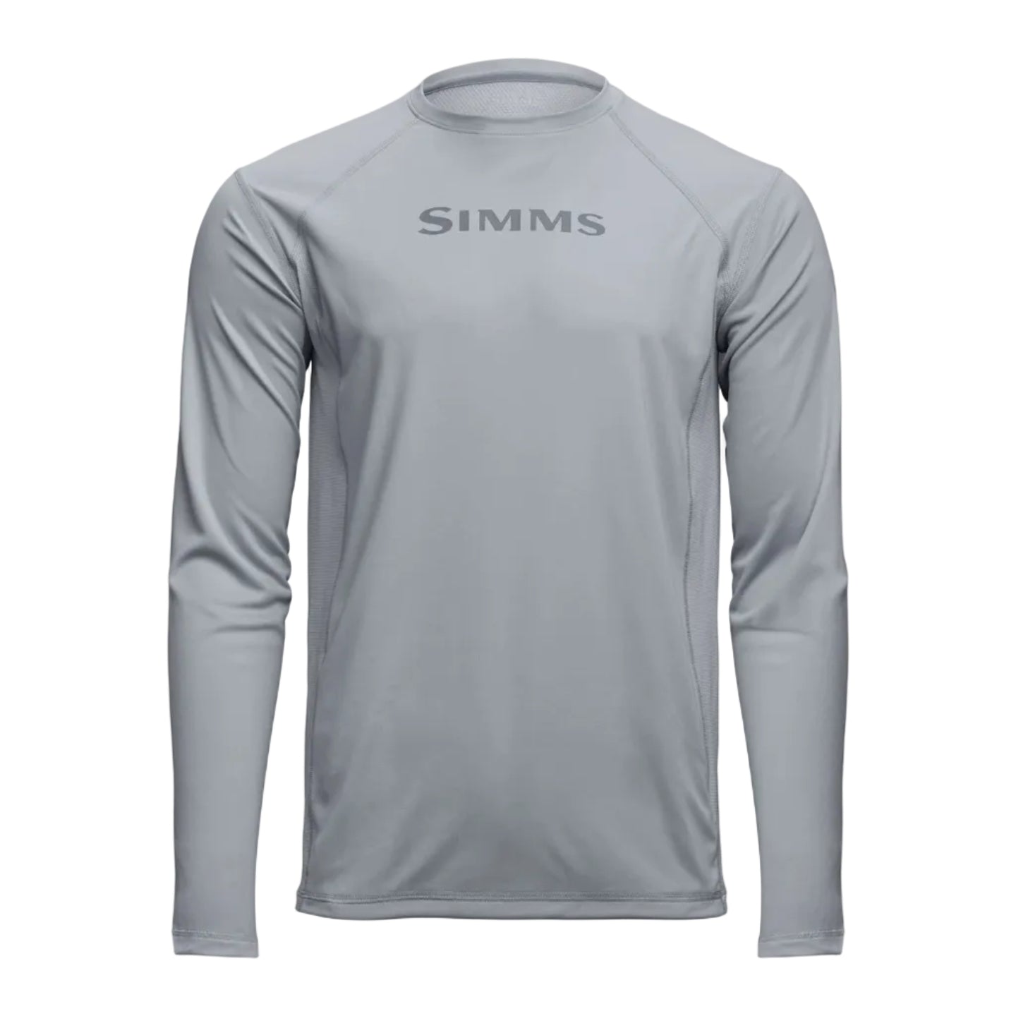 Simms Men’s Challenger Solar Crew Sterling front view
