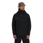 Simms Men’s ProDry Fishing Jacket in Black front view